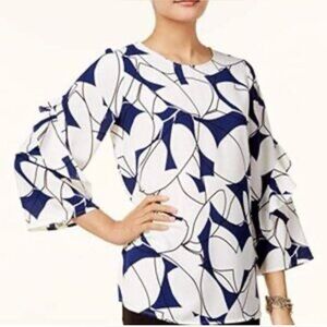 Alfani kimono feather blouse